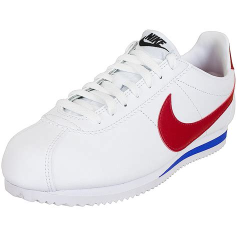 nike cortez damen weiß rot|cortez Nike schuhe.